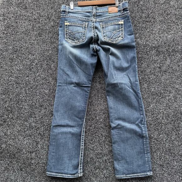 BKE Buckle Denim Jeans 29x31.5 Women Drew Boot Stretch - Picture 2 of 10